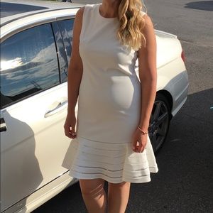 Calvin Klein white summer dress, size 8
